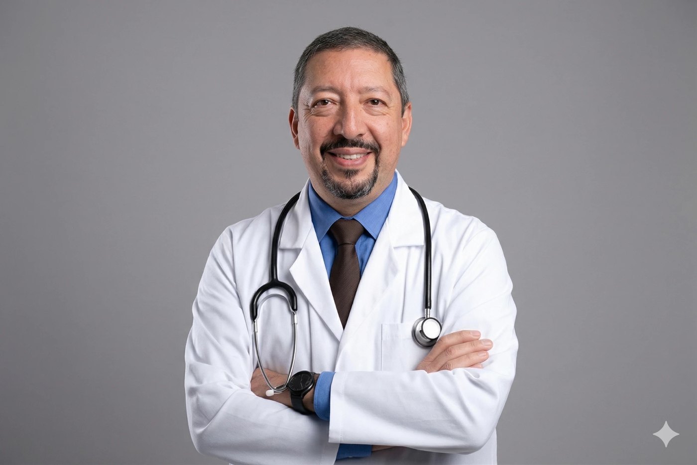 Retrato del Dr. Eduardo Canseco, cardiólogo en Tijuana